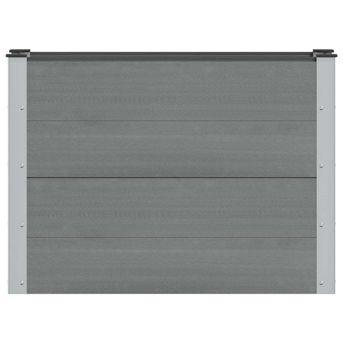 Strat înălțat de grădină Gri 100 x 30 x 72 cm WALTI