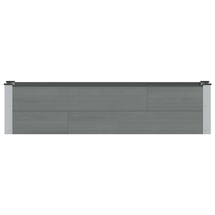 Strat înălțat de grădină Gri 150 x 30 x 36 cm WALTI