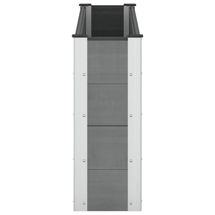 Strat înălțat de grădină Gri 150 x 30 x 72 cm WALTI