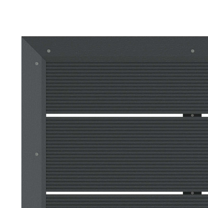 Placă de bază pentru duș Negru 101 x 63 x 5,5 cm WPC - WALTI WALTI