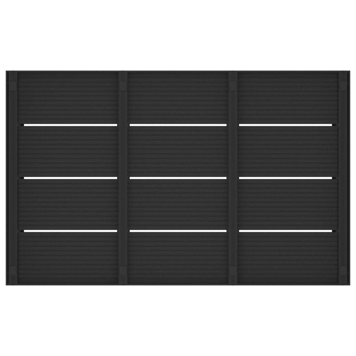 Placă de bază pentru duș Negru 101 x 63 x 5,5 cm WPC - WALTI WALTI