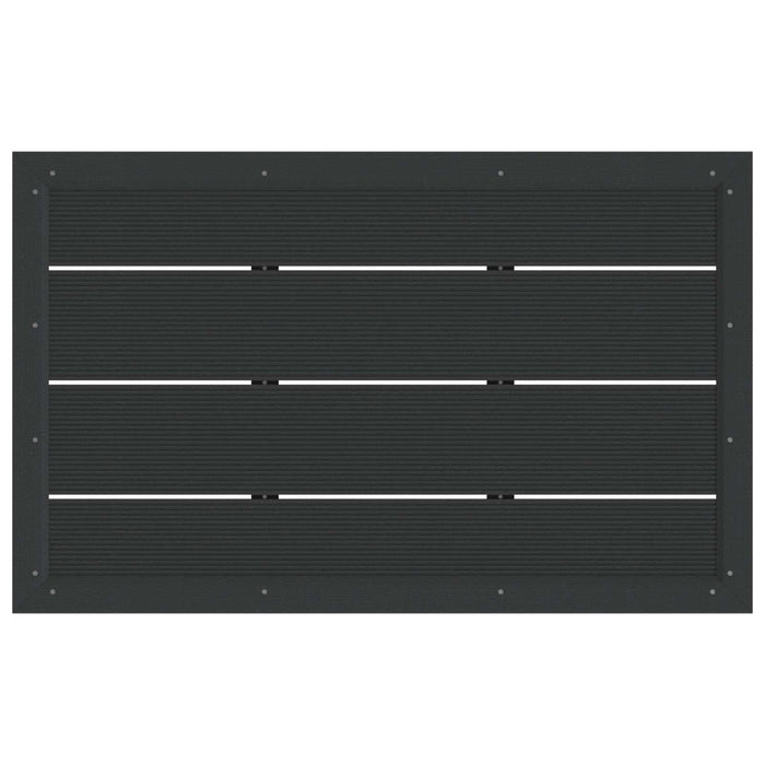 Placă de bază pentru duș Negru 101 x 63 x 5,5 cm WPC - WALTI WALTI