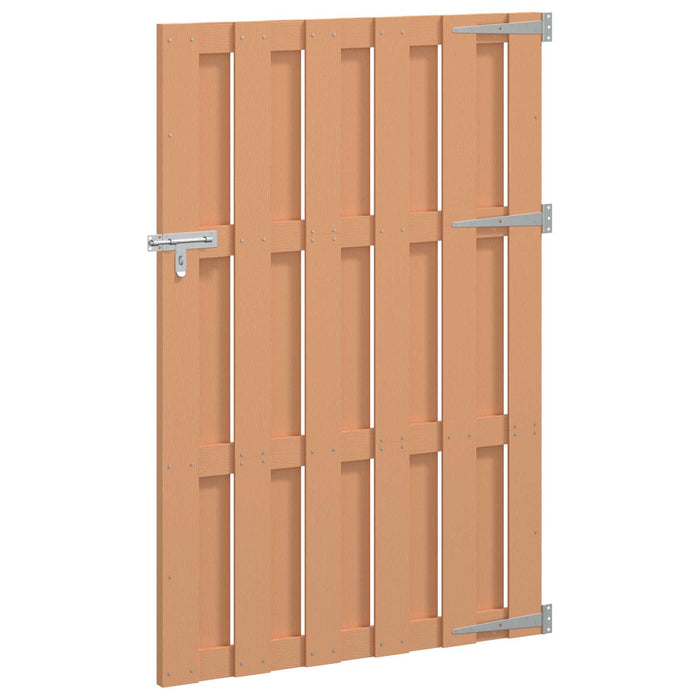 Poartă de grădină 100 x 150 cm WPC și Aluminiu Maro WALTI