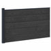 Panou de Gardă WPC și Aluminiu Negru - WALTI WALTI
