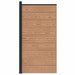 Panou de Gardă WPC și Aluminiu Maro - WALTI WALTI