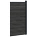 Panou de Gardă WPC și Aluminiu Negru - WALTI WALTI