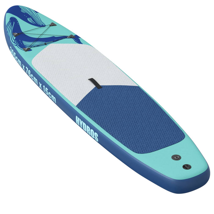 Placă de Paddle Inflabilă HYDROS 305 x 76 x 15 cm Turcoaz WALTI