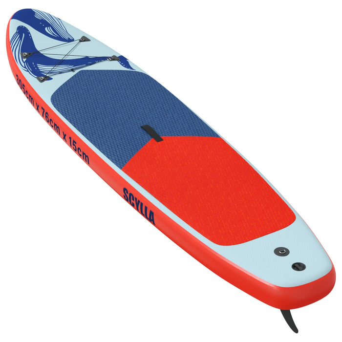 Plăcuță de paddle gonflabilă SCYLLA 305 x 76 x 15 cm albastru WALTI