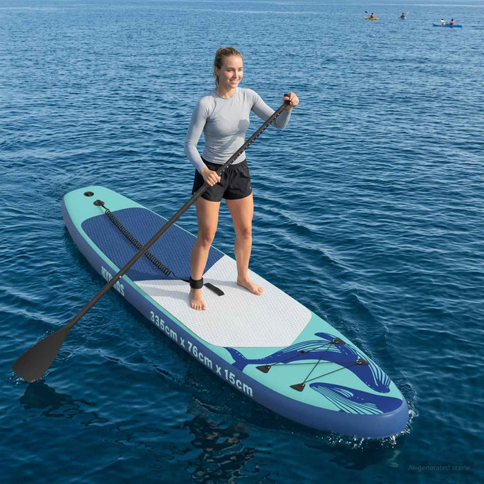 Plăcuță de apă gonflabilă Stand Up HYDROS 335 x 76 x 15 cm WALTI