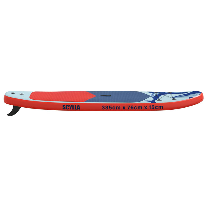 Plăcuță de pescuit gonflabilă SCYLLA 335 x 76 x 15 cm albastru WALTI