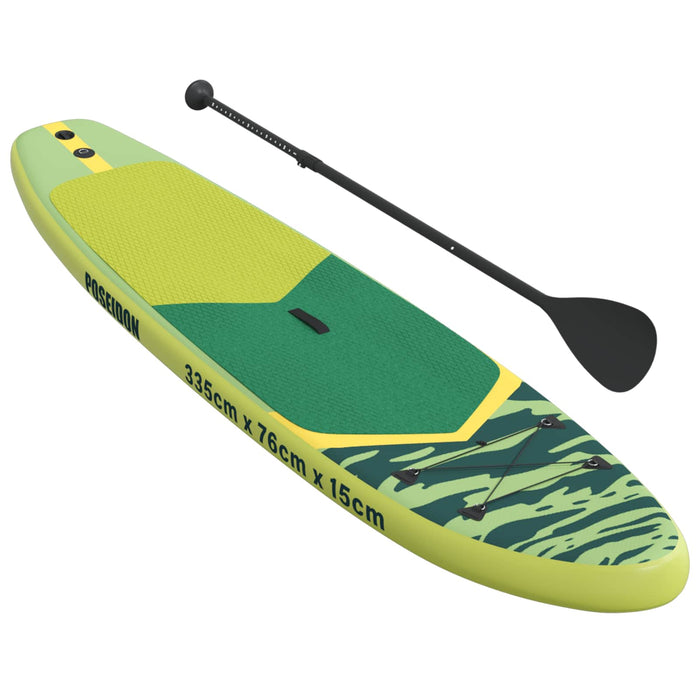 Plăci de paddle board gonflabile POSEIDON Verde PVC WALTI