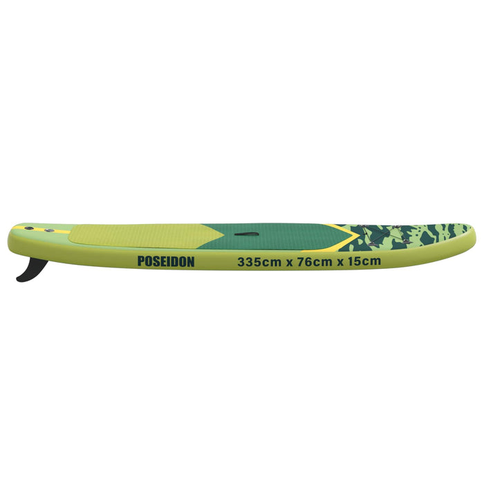 Plăci de paddle board gonflabile POSEIDON Verde PVC WALTI