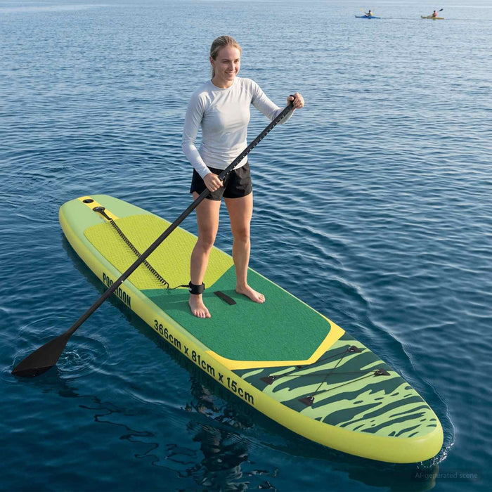 Plăci de paddle board gonflabile POSEIDON 366 x 81 x 15 cm WALTI