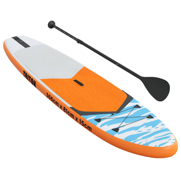 Plăcuţă de Paddle Stand Up Gonflabil TRITON 366 x 81 x 15 cm WALTI