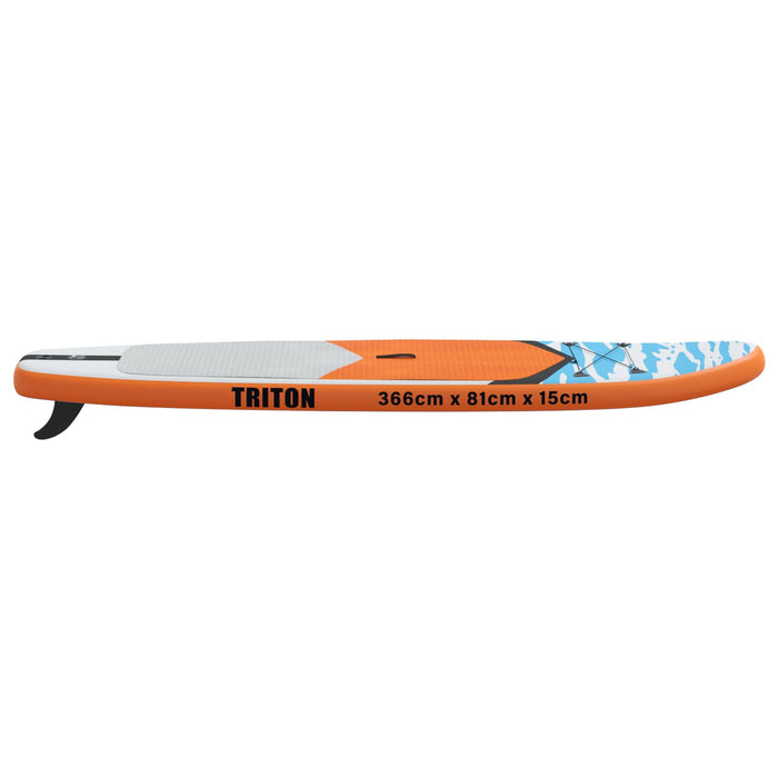 Plăcuţă de Paddle Stand Up Gonflabil TRITON 366 x 81 x 15 cm WALTI
