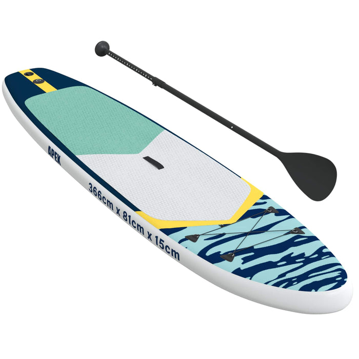 Plăci de Paddle Inflatable APEX 366 x 81 x 15 cm albastru WALTI
