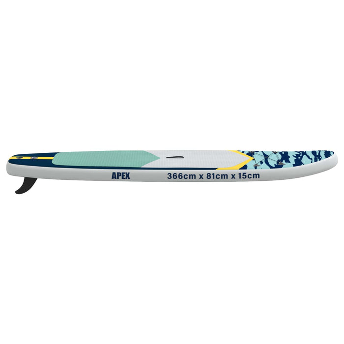 Plăci de Paddle Inflatable APEX 366 x 81 x 15 cm albastru WALTI