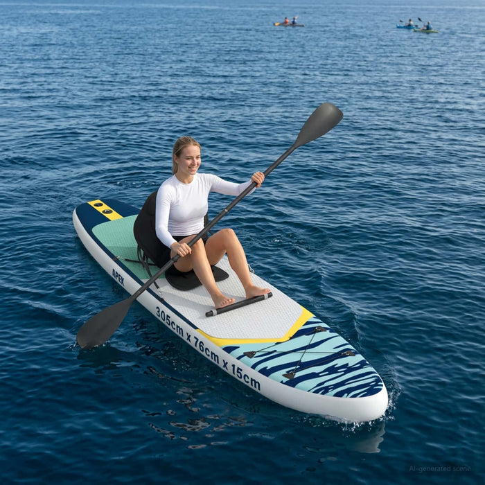 Placă SUP cu Șezlong 2 în 1 APEX 305 x 76 x 15 cm albastru WALTI