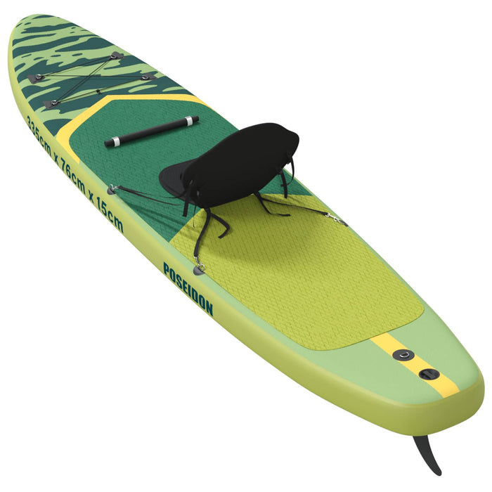 Placă SUP cu Șezlong 2 în 1 POSEIDON 335 x 76 x 15 cm Verde WALTI