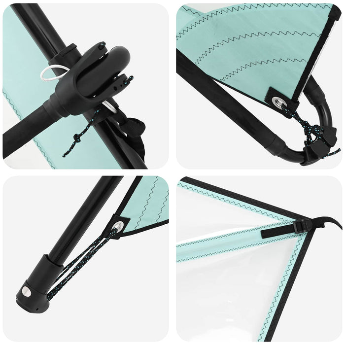 Tablă SUP gonflabilă cu Vela HYDROS 330 x 76 x 15 cm Turcoaz WALTI