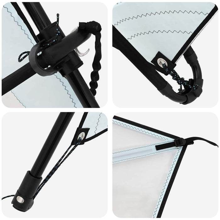 Tablă SUP gonflabilă cu Vela SCYLLA 330 x 76 x 15 cm albastru WALTI