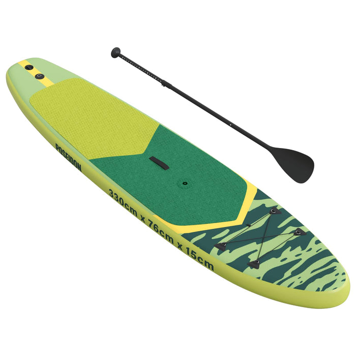 Tablă SUP gonflabilă cu Vela POSEIDON 330 x 76 x 15 cm Verde WALTI