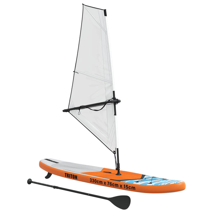 Tablă SUP gonflabilă cu Vela TRITON 330 x 76 x 15 cm albastru WALTI