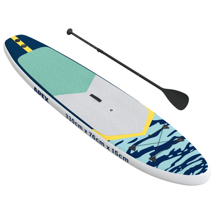 Tablă SUP gonflabilă cu Vela APEX 330 x 76 x 15 cm albastru WALTI
