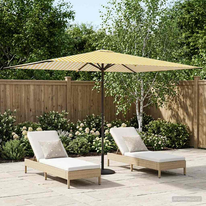 Parasol de Grădină 200 x 300 cm Poliester Dreptunghiular WALTI