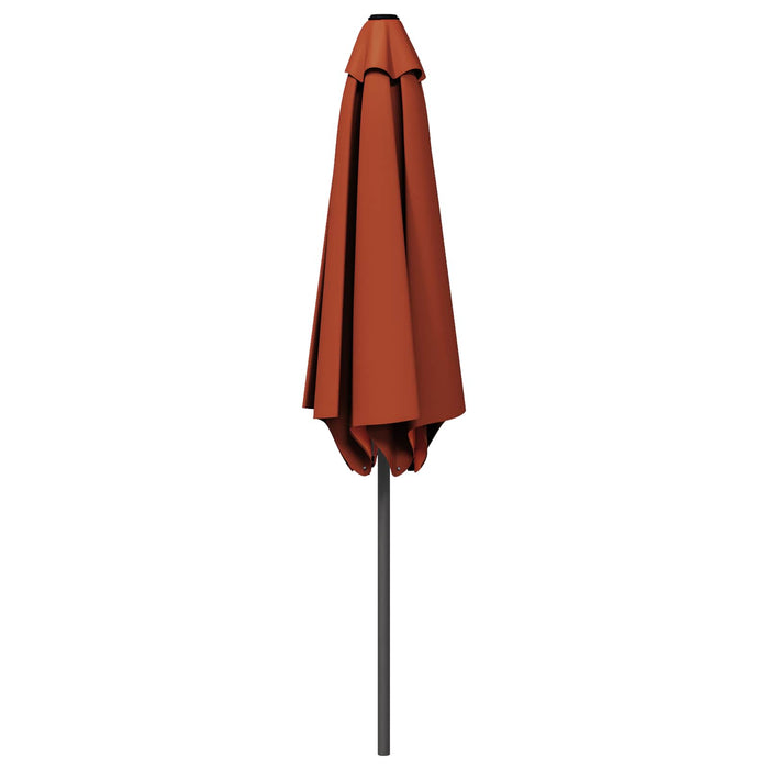Parasol de Grădină 230 x 230 cm Poliester Dreptunghiular WALTI