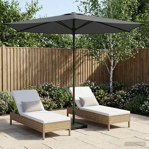 Parasol de Grădină 270 x 270 cm Poliester Dreptunghiular - WALTI WALTI