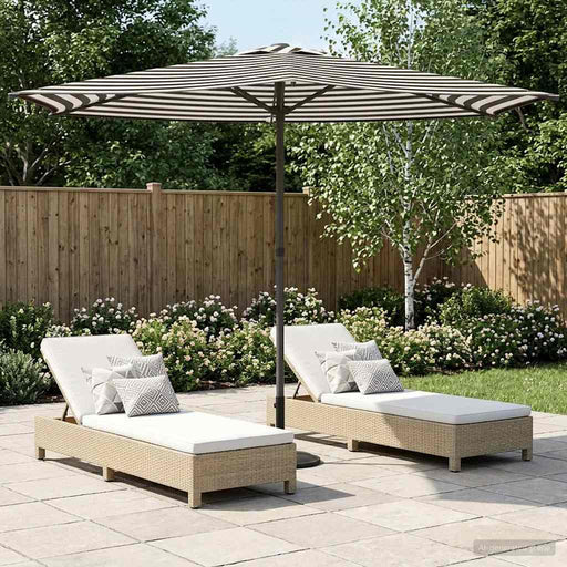 Parasol de Grădină 270 x 270 cm Poliester Dreptunghiular - WALTI WALTI
