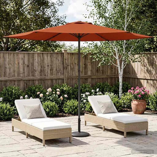 Parasol de Grădină 300 x 300 cm Poliester Dreptunghiular - WALTI WALTI