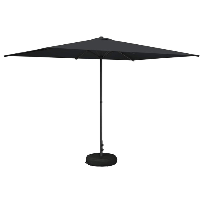 Umbrelă de grădină cu bază 200 x 300 cm Poliester WALTI
