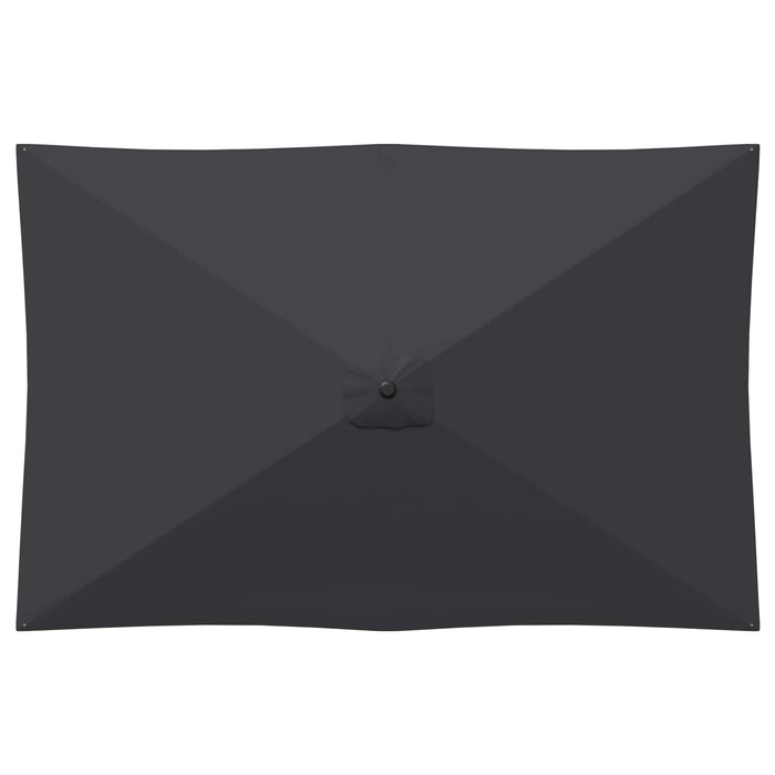 Umbrelă de grădină cu bază 200 x 300 cm Poliester WALTI
