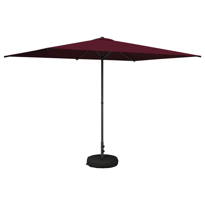 Umbrelă de grădină cu bază 200 x 300 cm Poliester WALTI