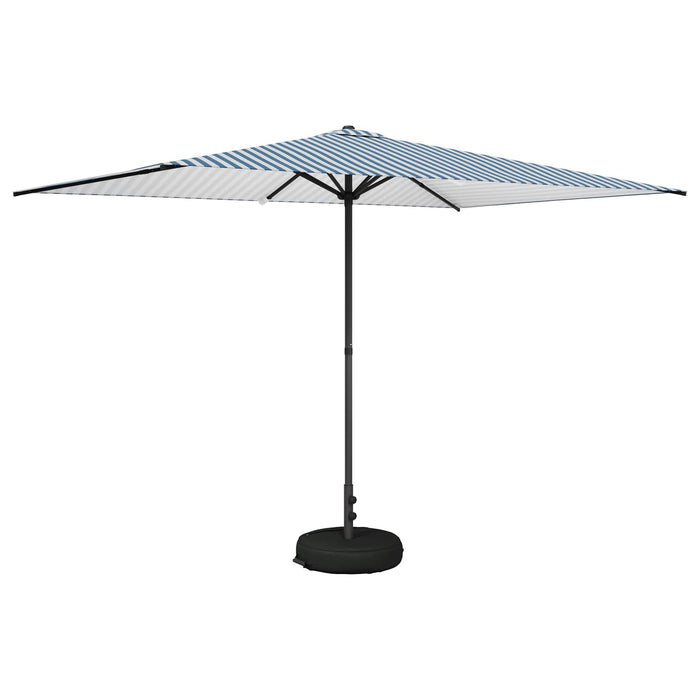 Umbrelă de grădină cu bază 200 x 300 cm Poliester WALTI