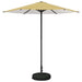 Umbrelă de grădină cu bază 230 x 230 cm Poliester - WALTI WALTI