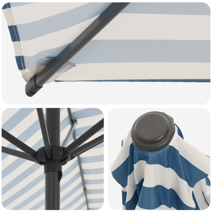 Umbrelă de grădină cu bază 230 x 230 cm Poliester WALTI