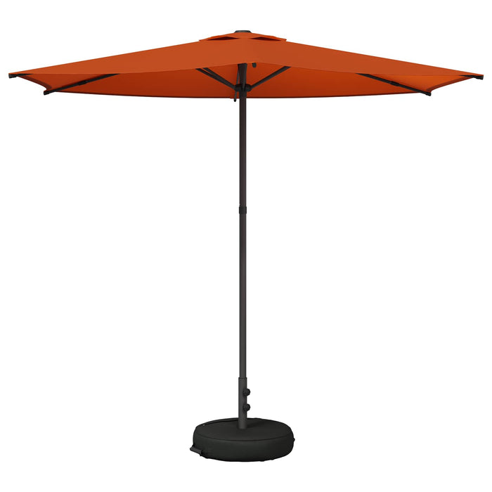 Umbrelă de grădină cu bază 270 x 270 cm Poliester WALTI