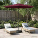 Umbrelă de grădină cu bază 270 x 270 cm Poliester - WALTI WALTI