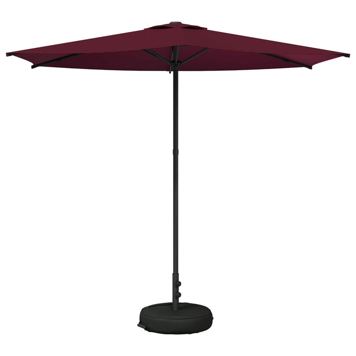 Umbrelă de grădină cu bază 270 x 270 cm Poliester WALTI