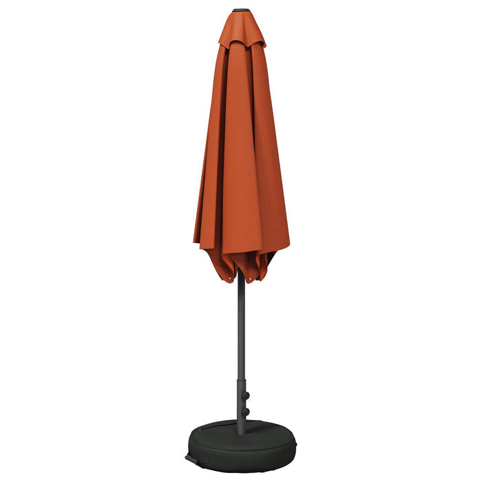 Umbrelă de grădină cu bază 300 x 300 cm Poliester WALTI