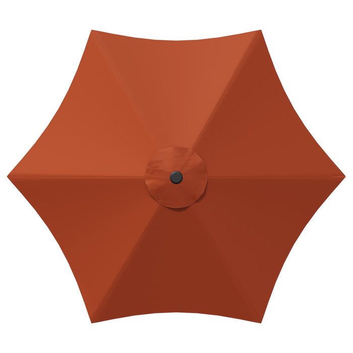 Umbrelă de grădină cu bază 300 x 300 cm Poliester WALTI
