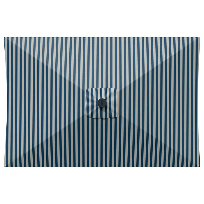 Parasol de grădină cu lumini LED și bază 200 x 300 cm Poliester WALTI