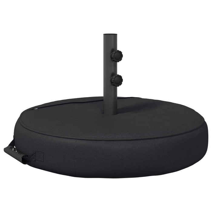 Bază pentru umbrele de patio 60 x 60 cm Oțel Negru WALTI