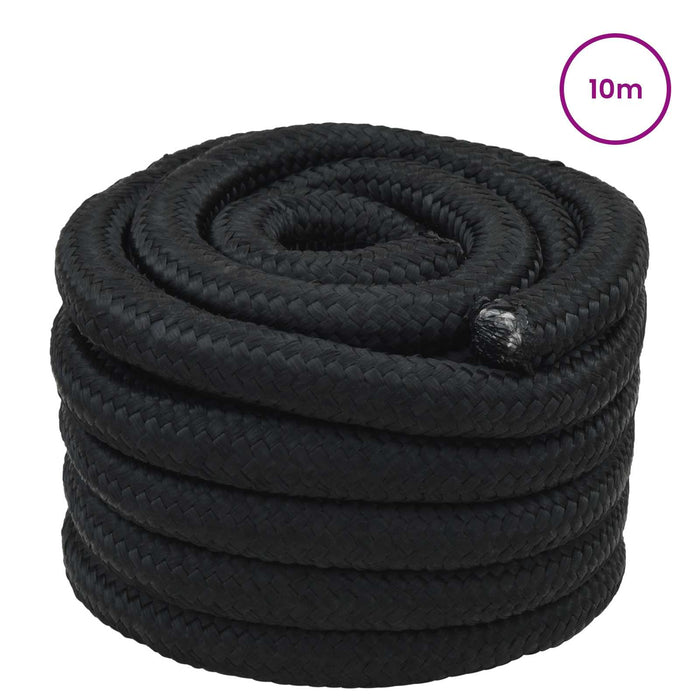 Sfoară de Barcă 10 m 6 Negru PP WALTI