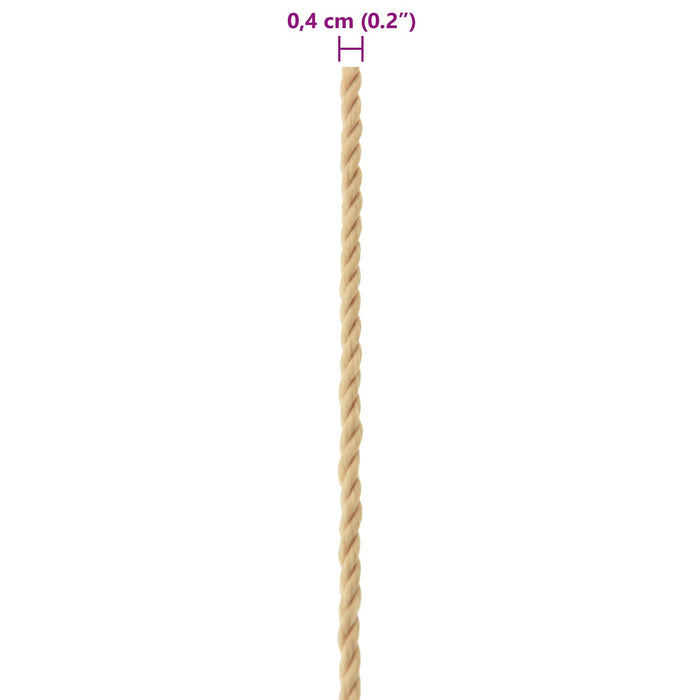 Sfoară de Barcă 25 m 0.4 natural PP WALTI
