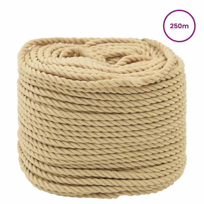 Sfoară de Barcă 250 m 0.6 natural PP WALTI