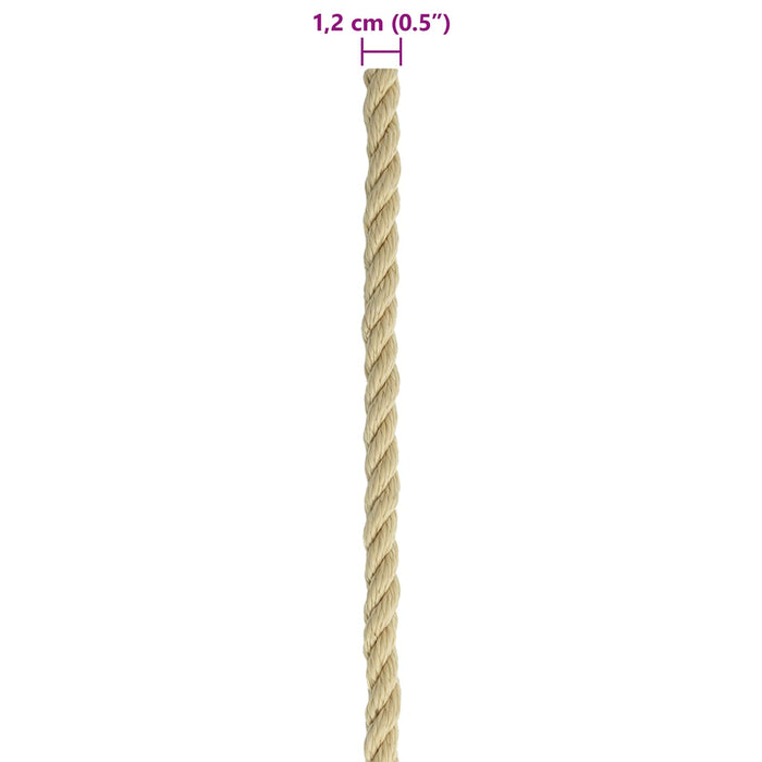 Sfoară de Barcă 25 m 1.2 natural PP WALTI